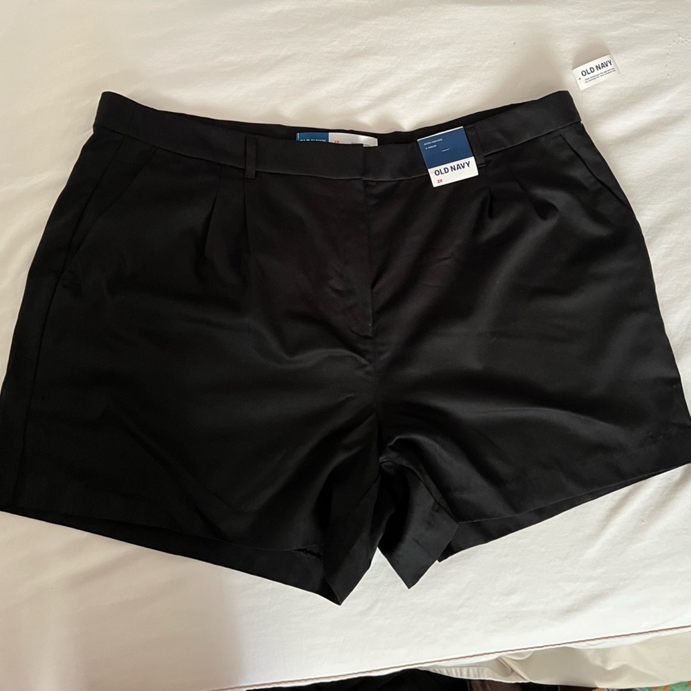 Old Navy 2X Women's Black Shorts